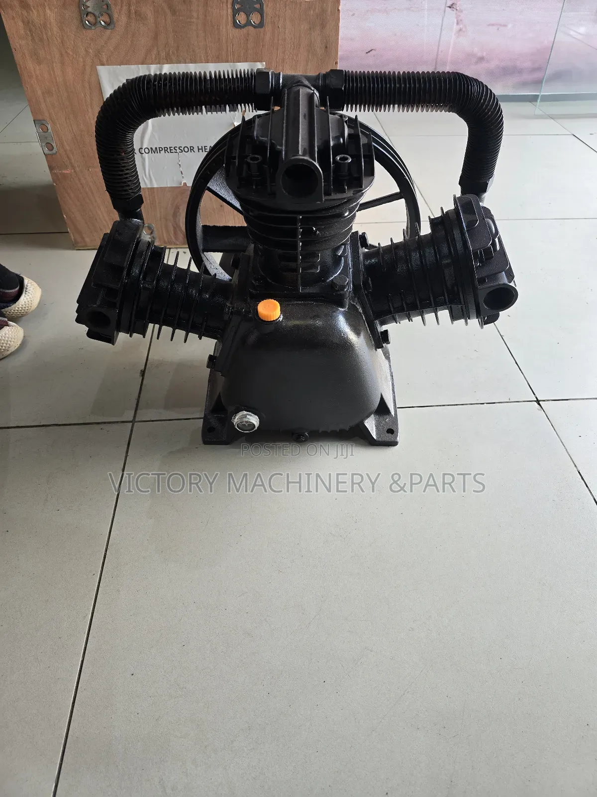 Heavy Duty 500l/90mm Compressor System Pump Head