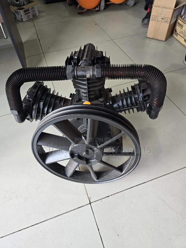 Heavy Duty 500l/90mm Compressor System Pump Head - thumbnail 5