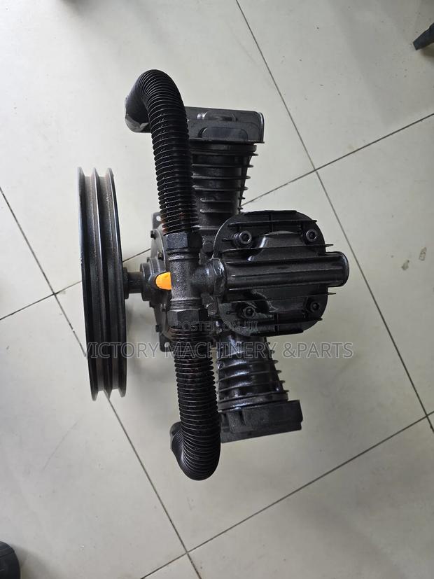 Heavy Duty 500l/90mm Compressor System Pump Head - thumbnail 6