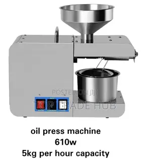 Premier Oil Press Machine/Oil Extractor 610w 5l/Hr