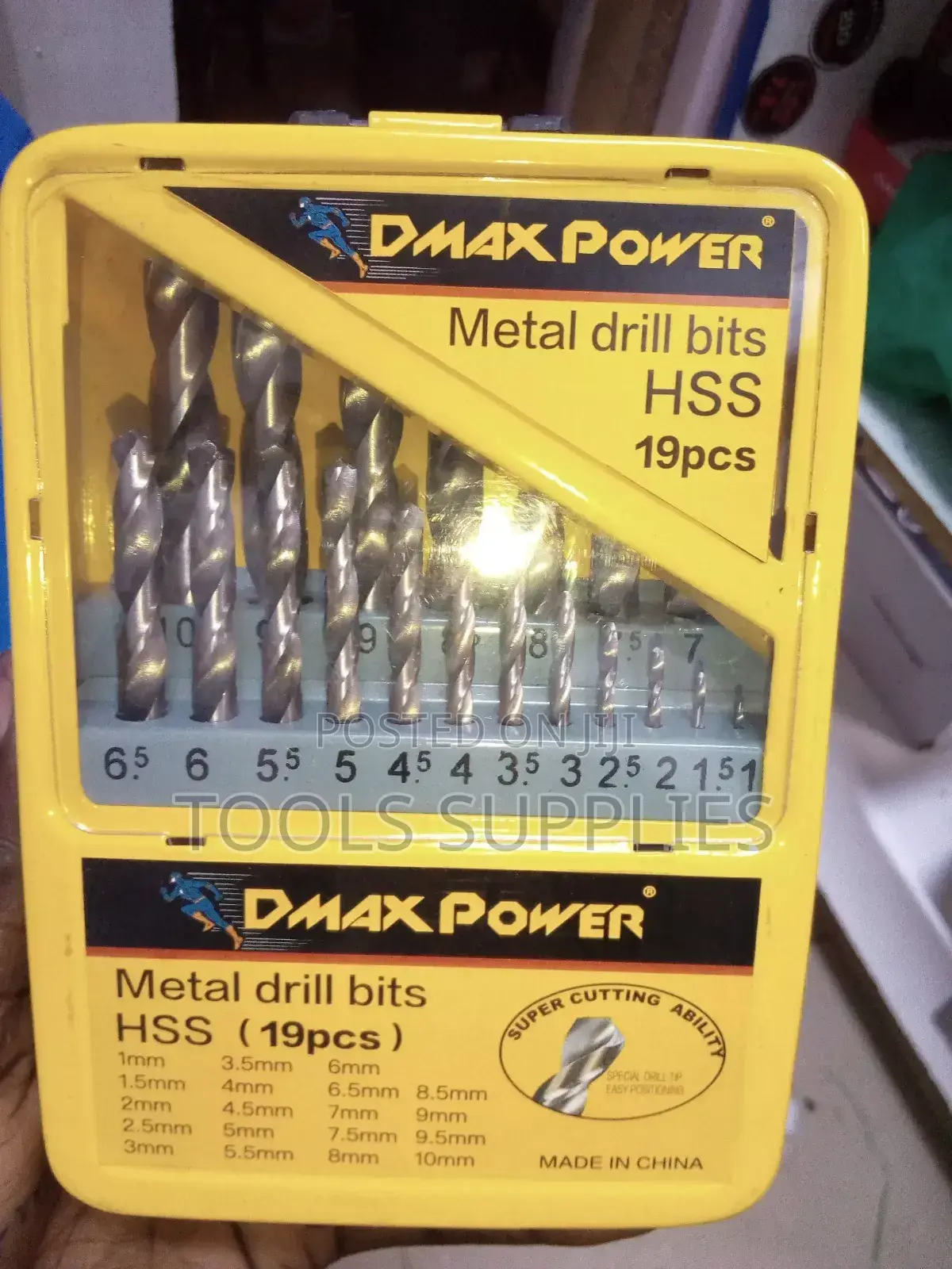 Metal Drill Bits Set 19 PCS