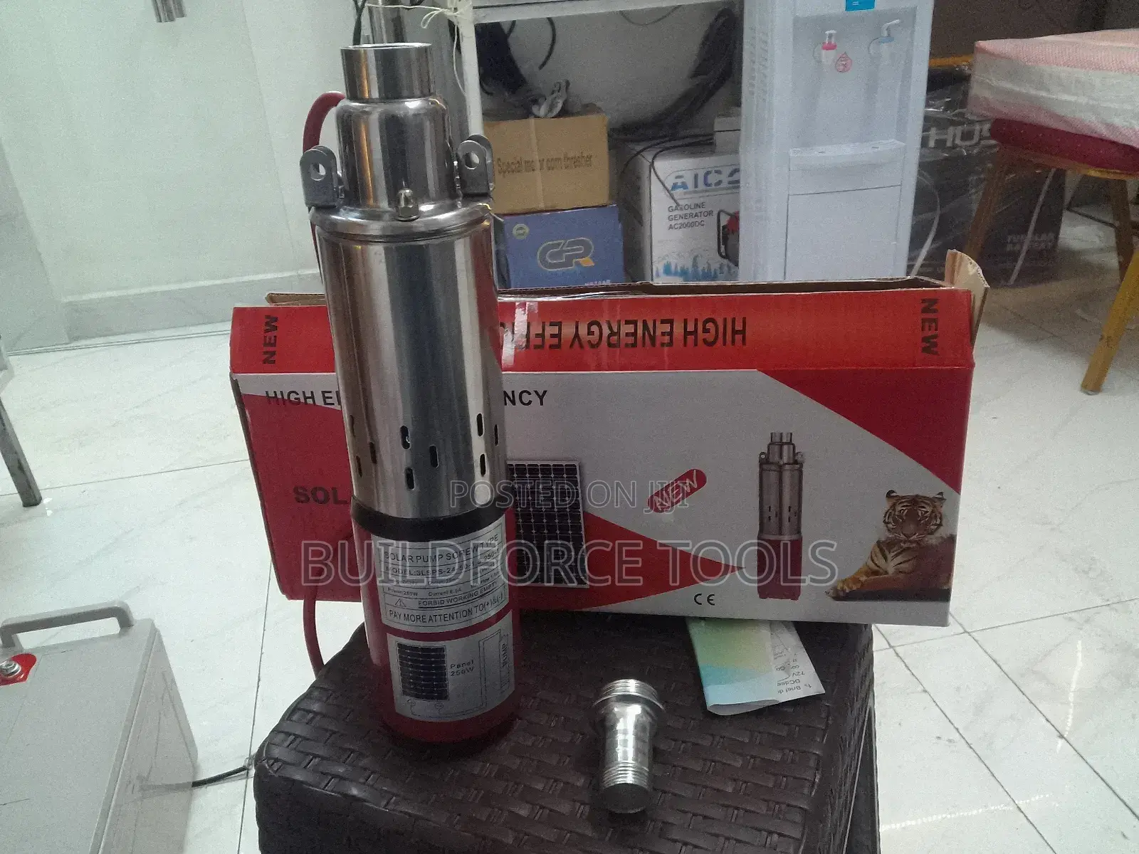 Tiger Dc 250watt Solar Submersible Water Pump