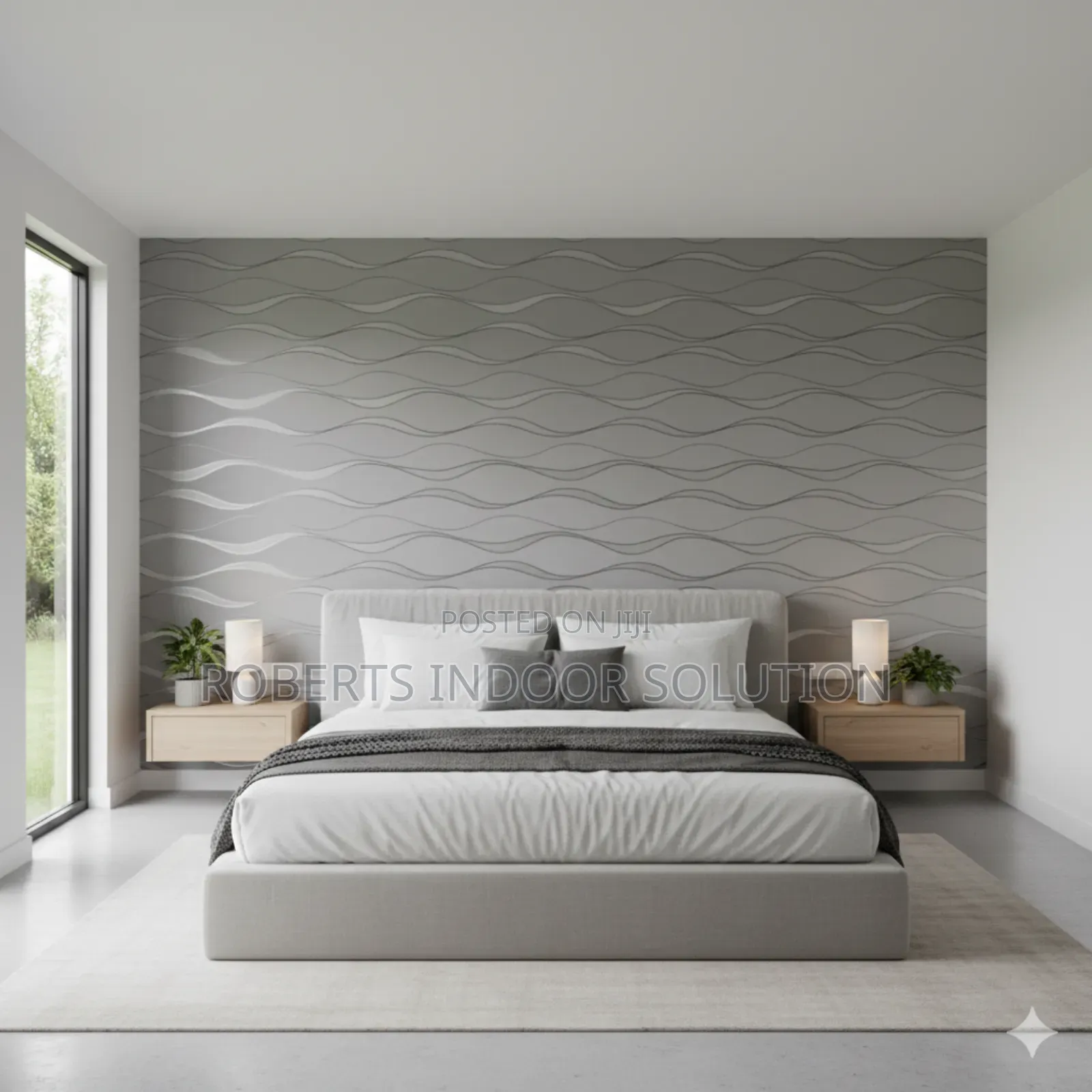Beautiful Wallpapers 0.53×10m – Professional Fixing Available