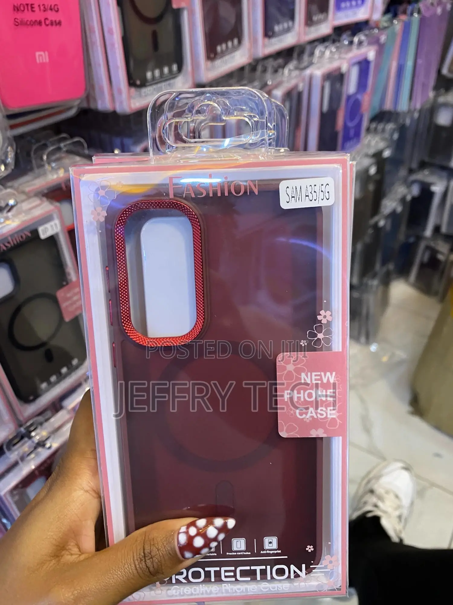 Punjan Samsung Galaxy A35 5g With Magsafe, Translucent Matte Case