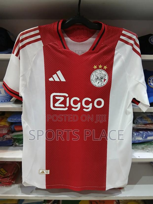 New Ajax Fc Home Jersey - Player Version Kit - main view
