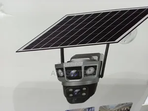 Smart Home 4g PTZ Dual Lens Solar Dual Screen CCTV Camera