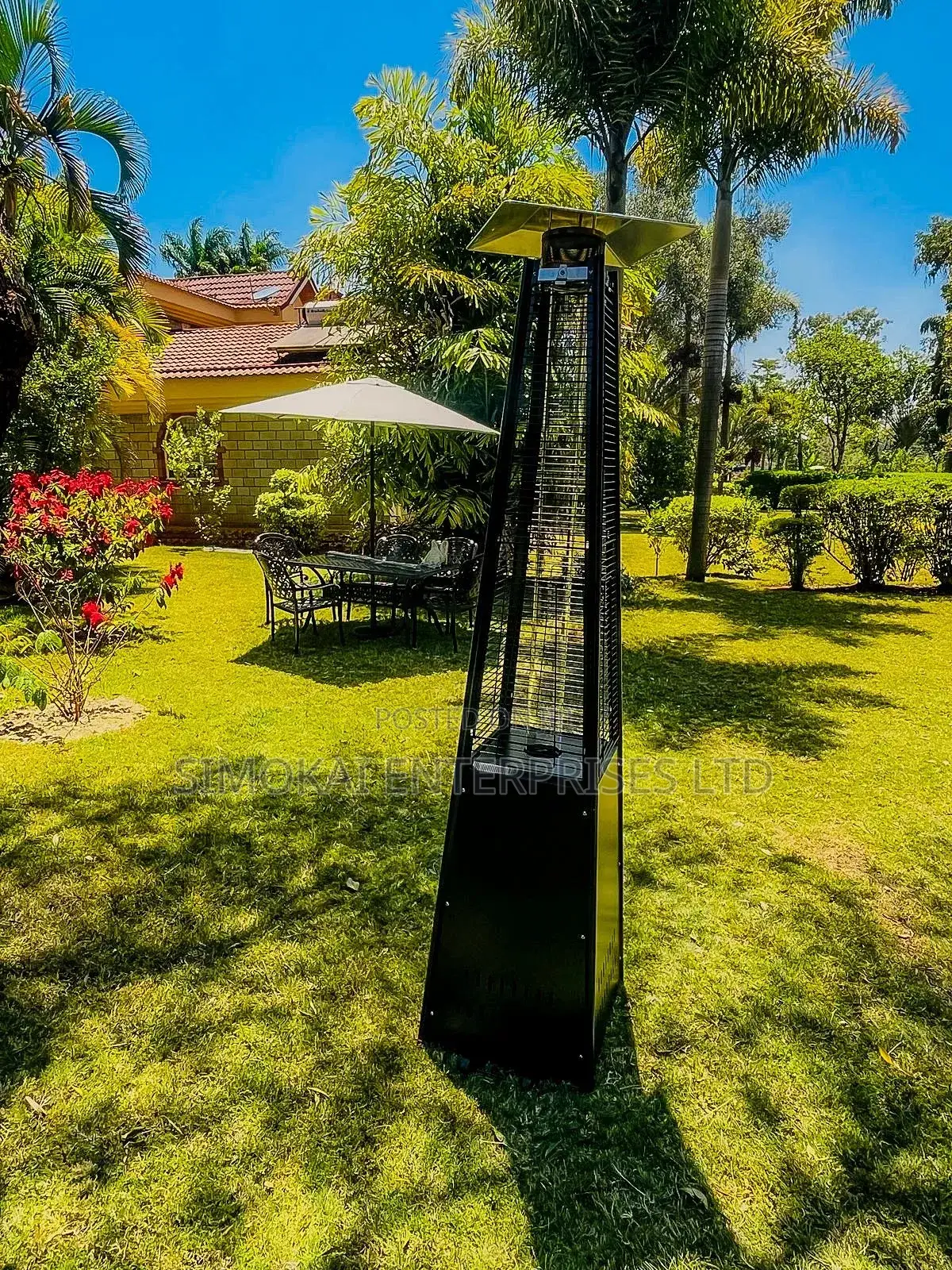 Pyramid Patio Gas Heater For Outdoor