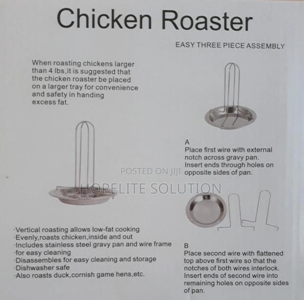 Chicken Roaster Grill Stand - thumbnail 4