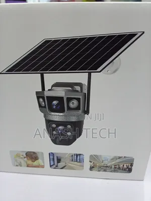 Wifi Dual Lens Solar CCTV Camera Smart Net Weatherproof