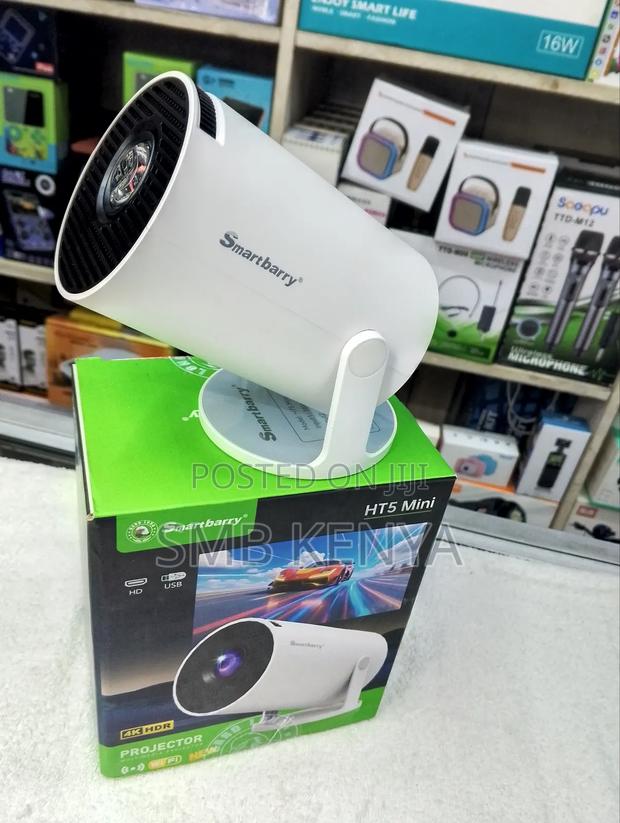 Smartberry Projector Ht5 Mini 4k Hdr Android 5g Wifi - thumbnail 2