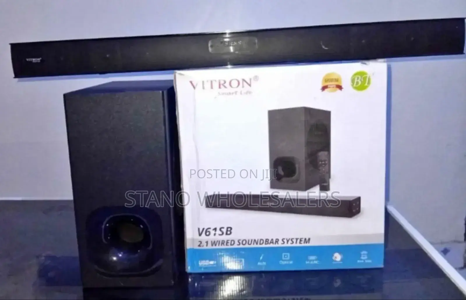 Bluetooth Enabled V61 Sb Sound System- Sound Bar