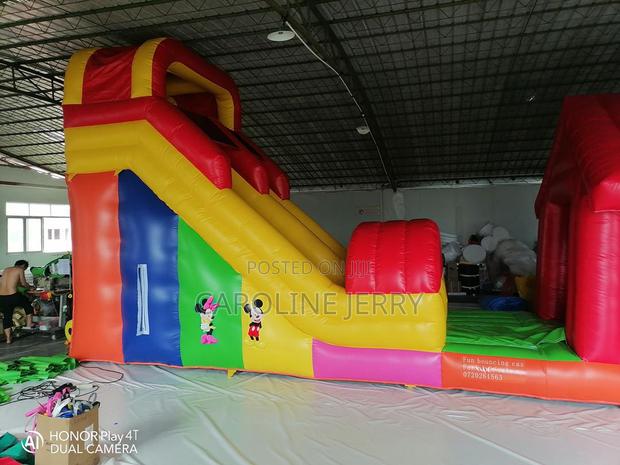 Big Size 2 in 1 Bouncing Castle With Slide Jump Area