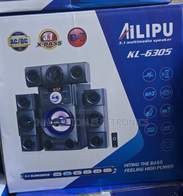 3.1ch Ailipu Home Theatre Multimedia Speaker System Woofer