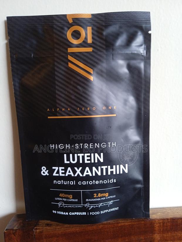 Lutein With Zeaxanthin Supplement (Capsules) - main view