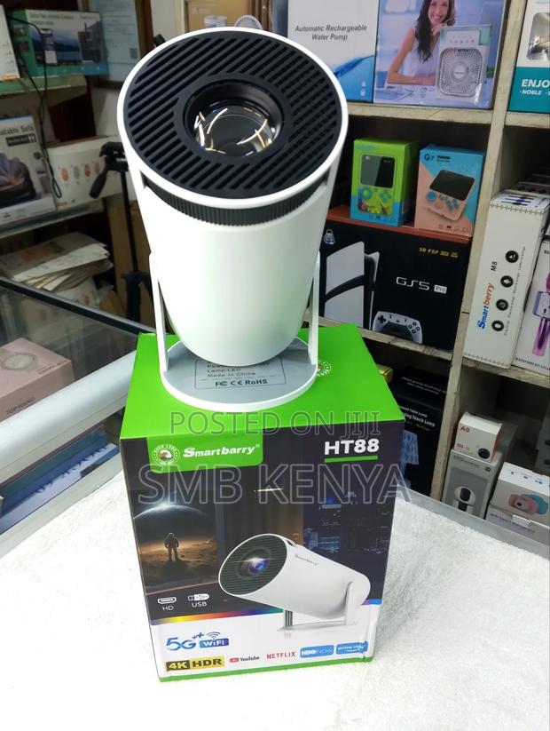 Smartberry Projector Ht88 5g Wifi 4k Hdr - thumbnail 2