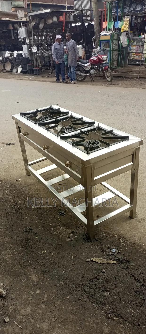 3- Burner Cooker - main view