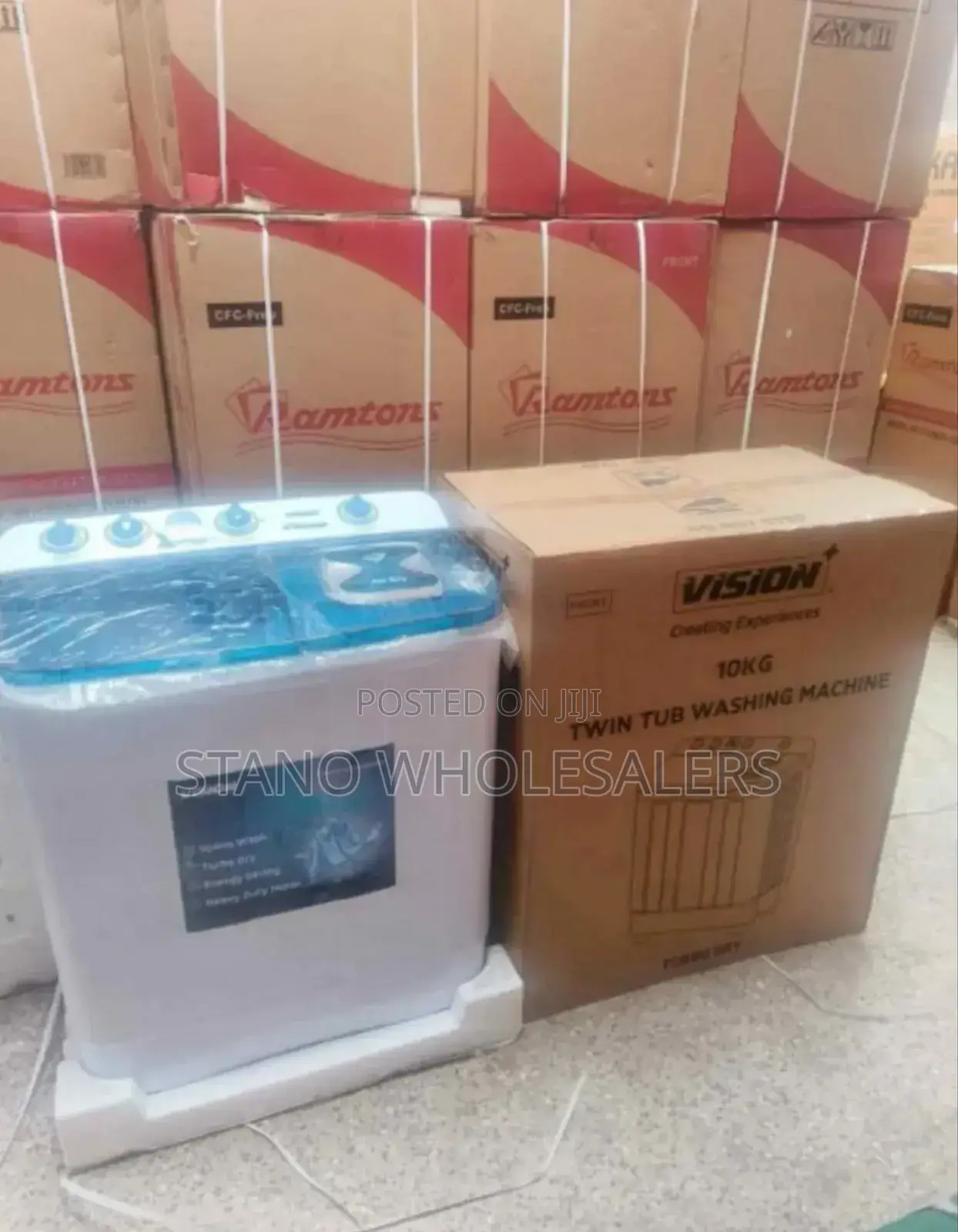 New Model Vision Washing Machine Twin Tub 10 KGS