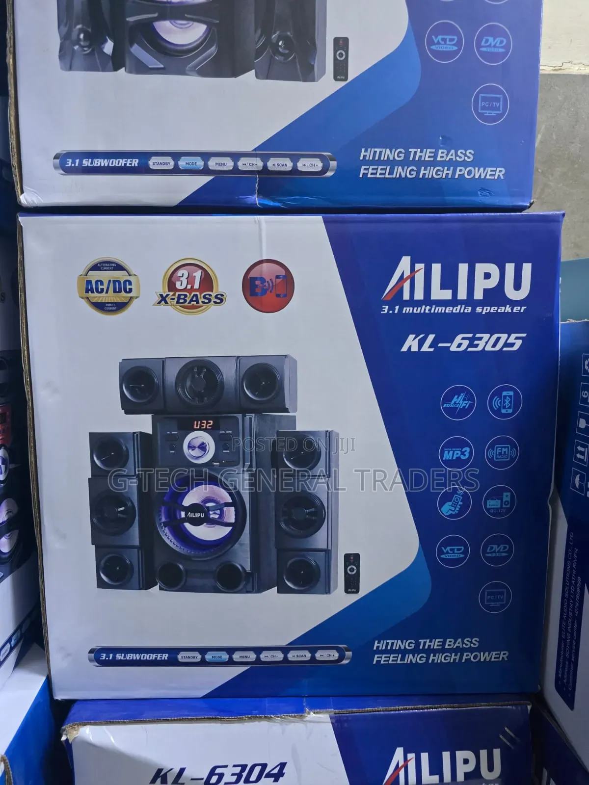 Ailipu 3.1 Channel X-bass Multimedia Speaker System