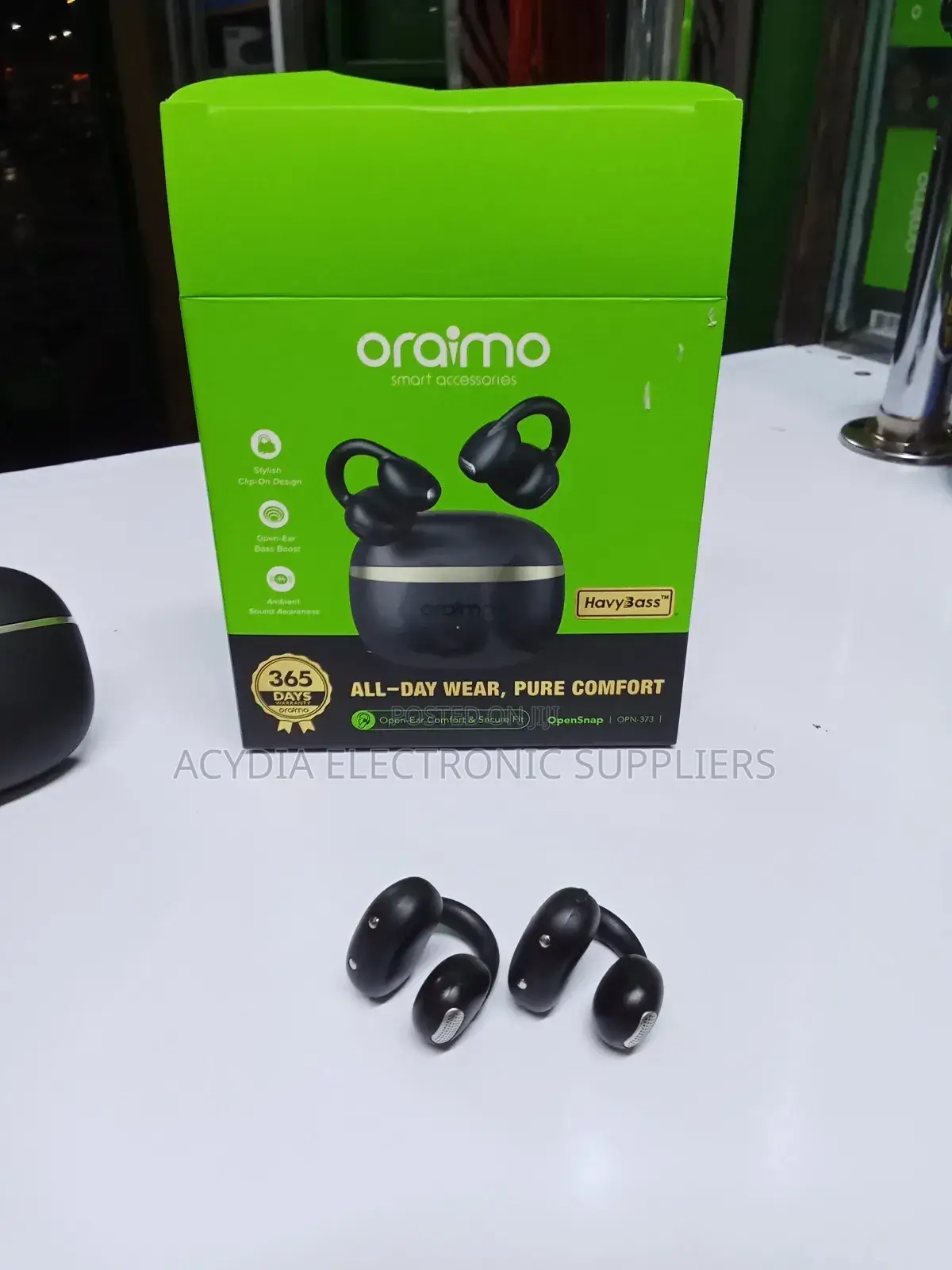 Oraimo Opensnap Opn-373 Open Ear Bluetooth Earbuds