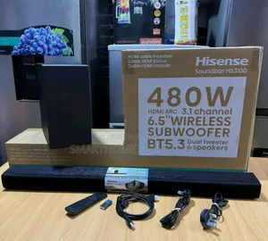 Hisense 480watt Hs3100 Soundbar 3.1 Channel