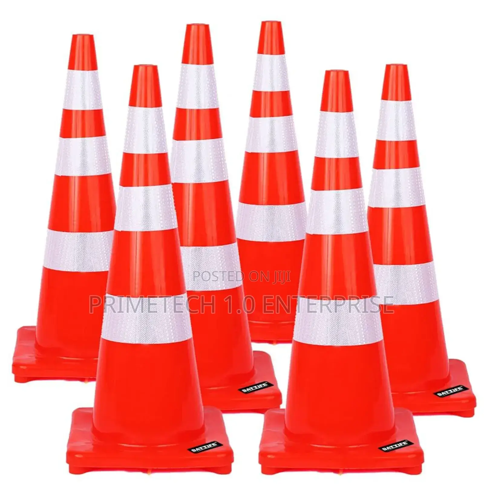 75cm Reflective Safety Cones