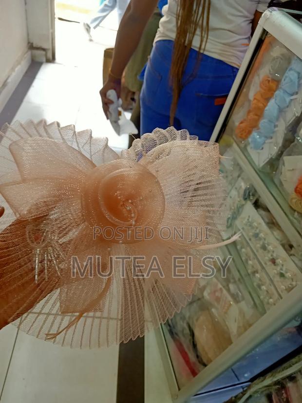 Peach Fancy Fascinators - thumbnail 3