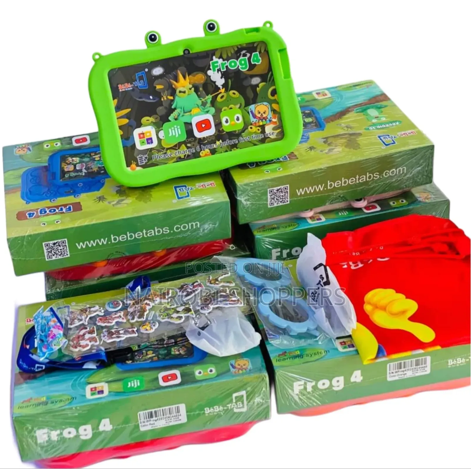 Kids Tablet Frog 4/ for Ages 2 Yrs -7 Yrs