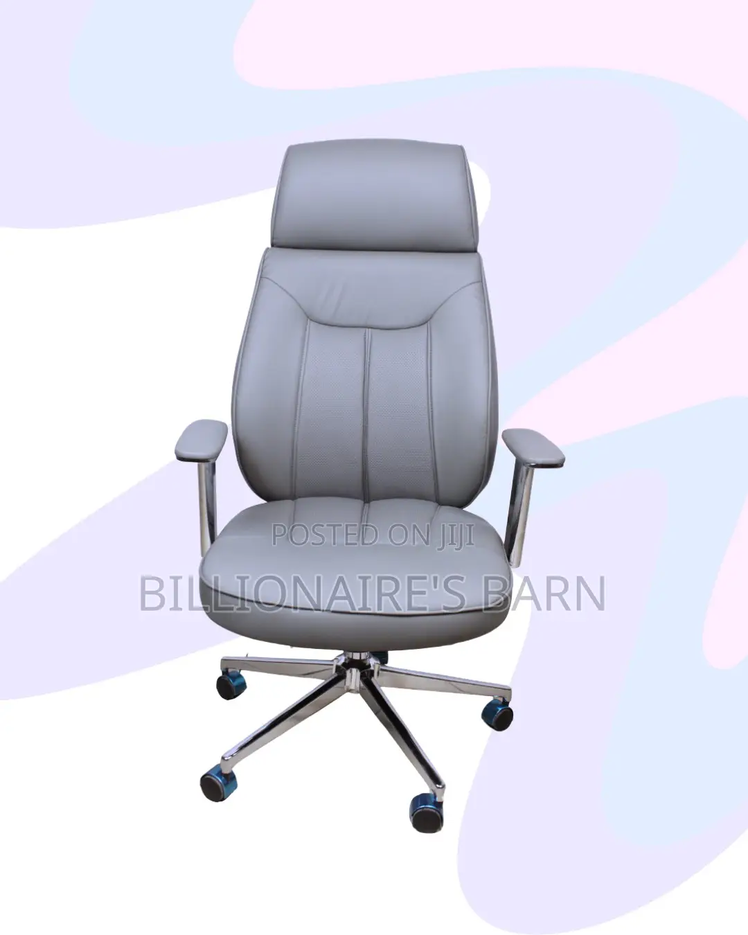 Breathable Leather — (Premium) Grey | Nairobi Delivery Guaranteed