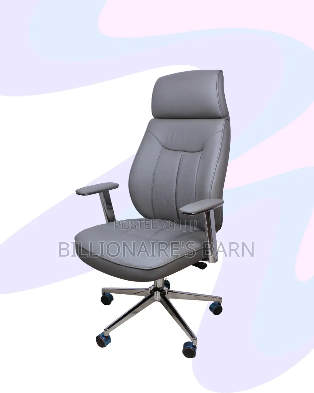 Breathable Leather — (Premium) Grey | Nairobi Delivery Guaranteed