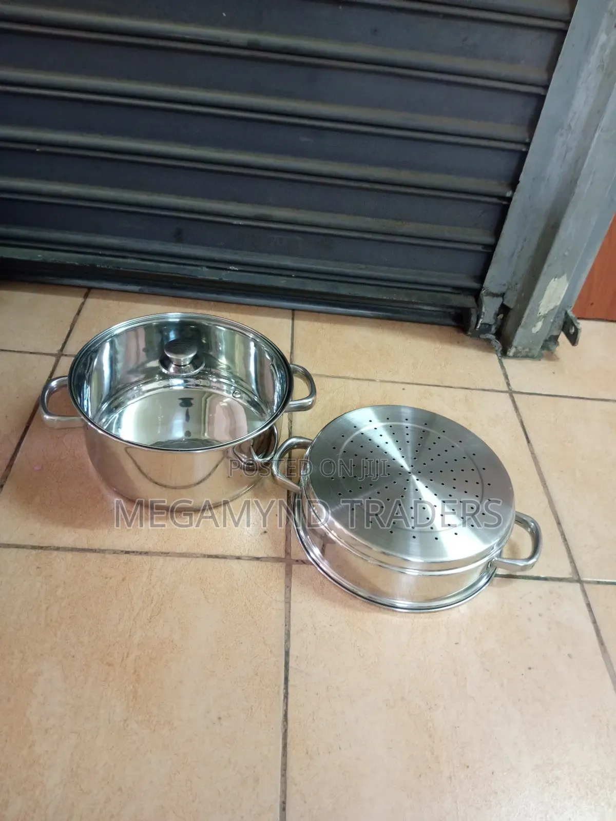 Vegetables Steamer/3pc Steamer Set/Stainless 2 Tire Pot
