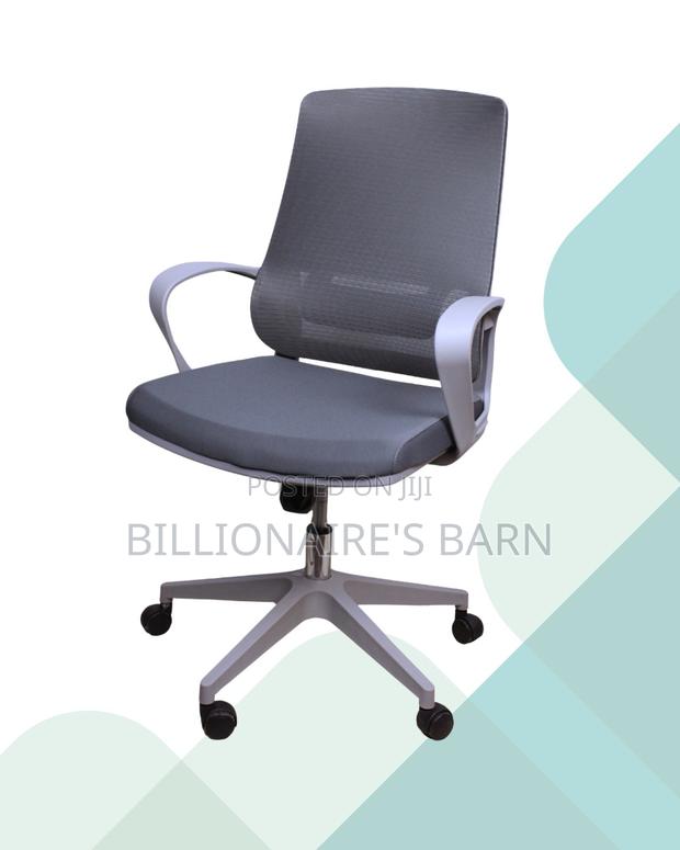 Premium High-Density Ergonomic Grey | Seat | Perfect for Home Office - thumbnail 3