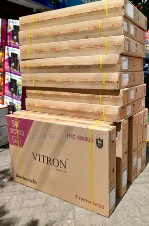 Vitron 50 Inches Smart Android Frameless Tv ,’