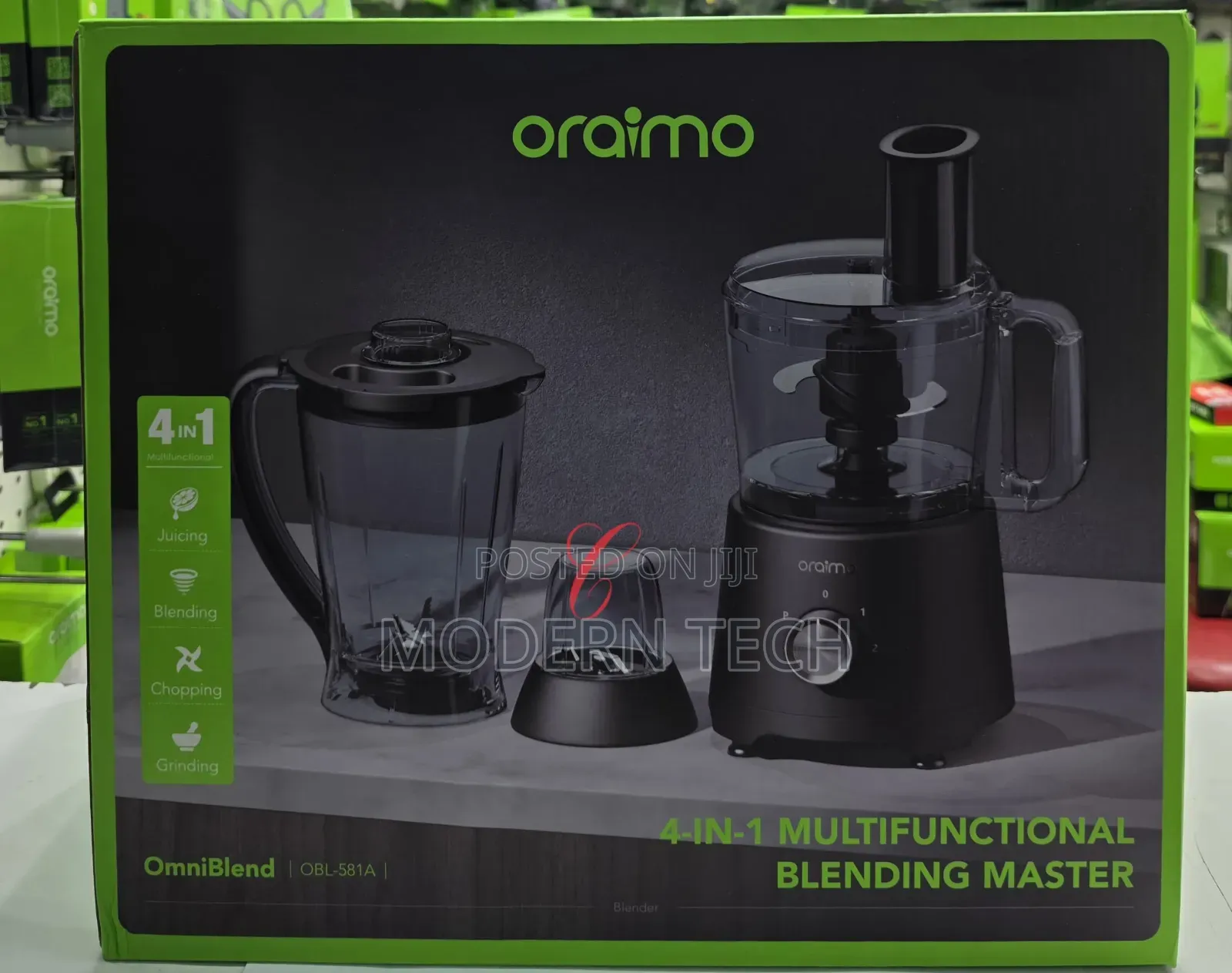 Oraimo Omniblend 1500w 4-in-1 Blender