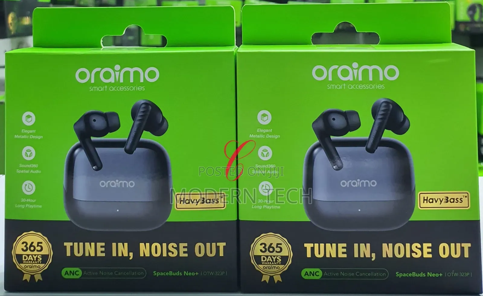 Oraimo Spacebuds Neo+ Anc Spatial Audio True Wireless Earbuds