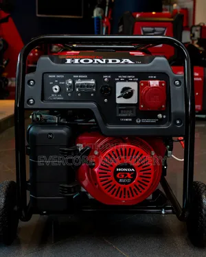 Honda 6.5kw/8kva Petrol Generator With Single And Three Phase Option.