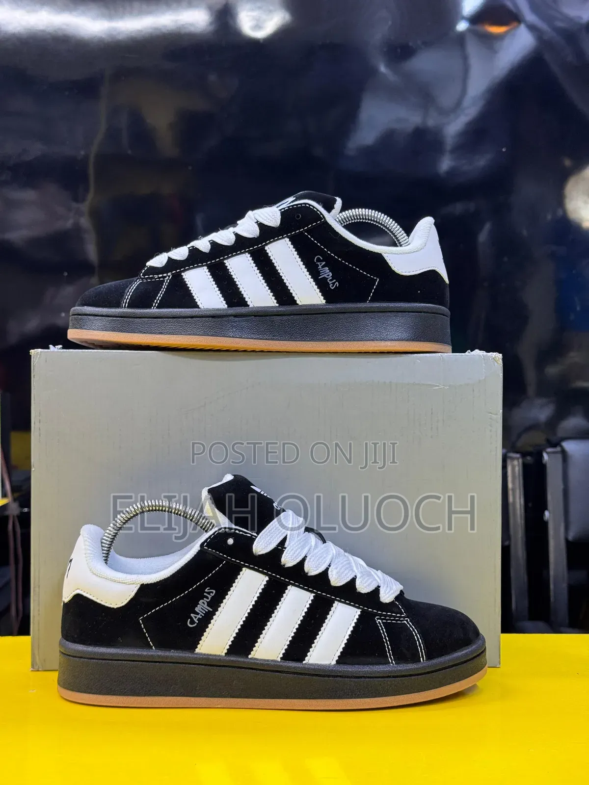 Korn  Adidas Campus 00s
“* Black/White* “