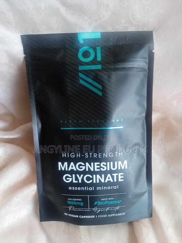 Magnesium Glycinate With Bioperine Capsules for Muscles - main view