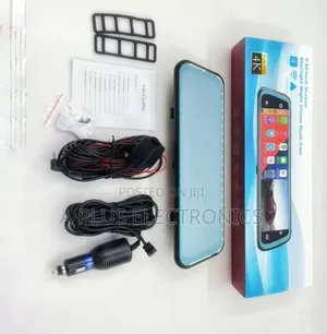 9.66 Inch Full Screen Dual Dash Camera (Front and Back)