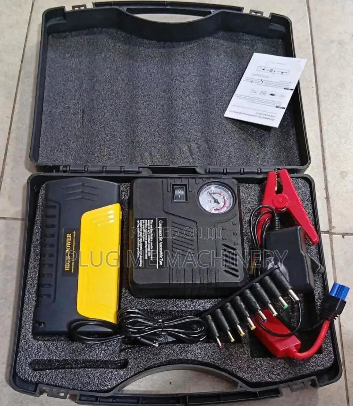 Jump Starter Kit Portable/ Portable Car Jumpstarter Kit Rechargeable