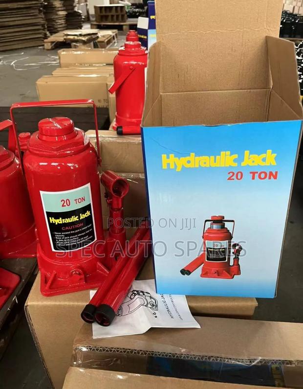 Jack 20 Tonnes Red in Colour Heavy Duty - main view