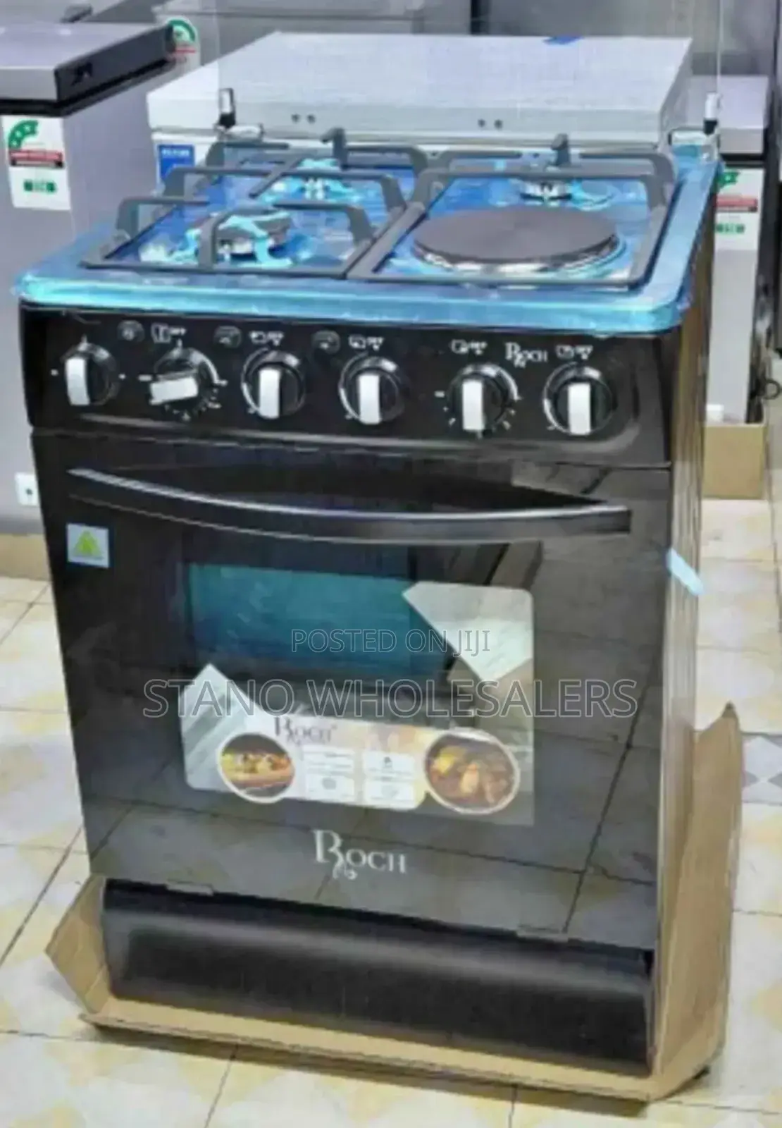 Highly Durable Roch 60*60 With 3gas+1electric Standing Cooker