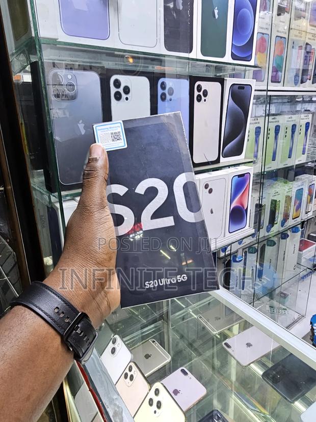 New Samsung Galaxy S20 Ultra 256 GB Black - thumbnail 2