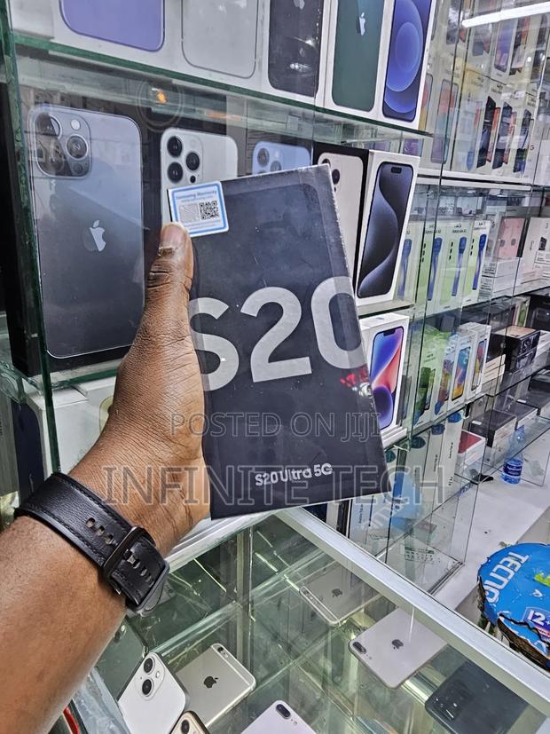 New Samsung Galaxy S20 Ultra 256 GB Black - thumbnail 3