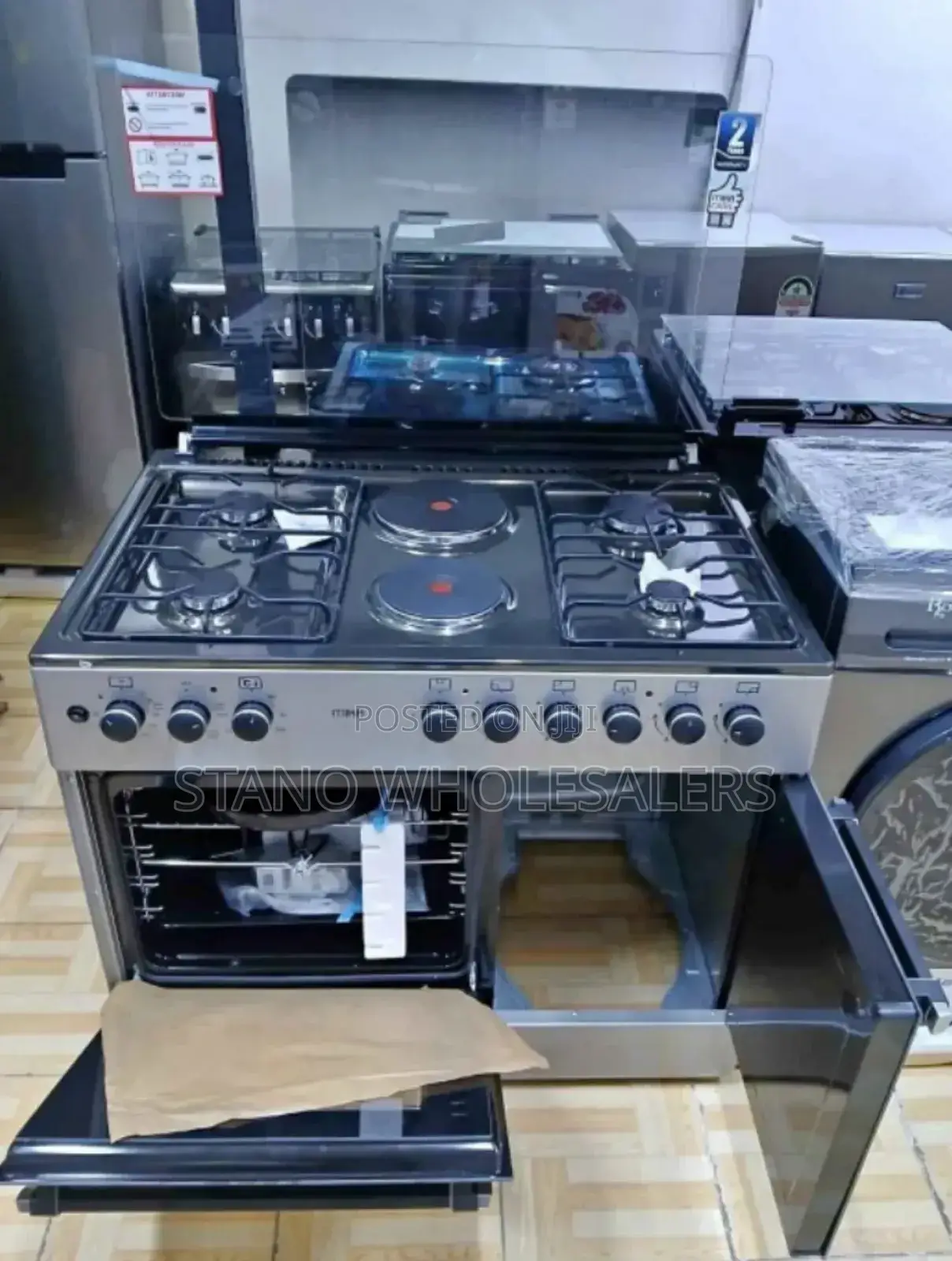 Quality Mika Cooker 60 by 90 With 4gas and 1electric Cookers