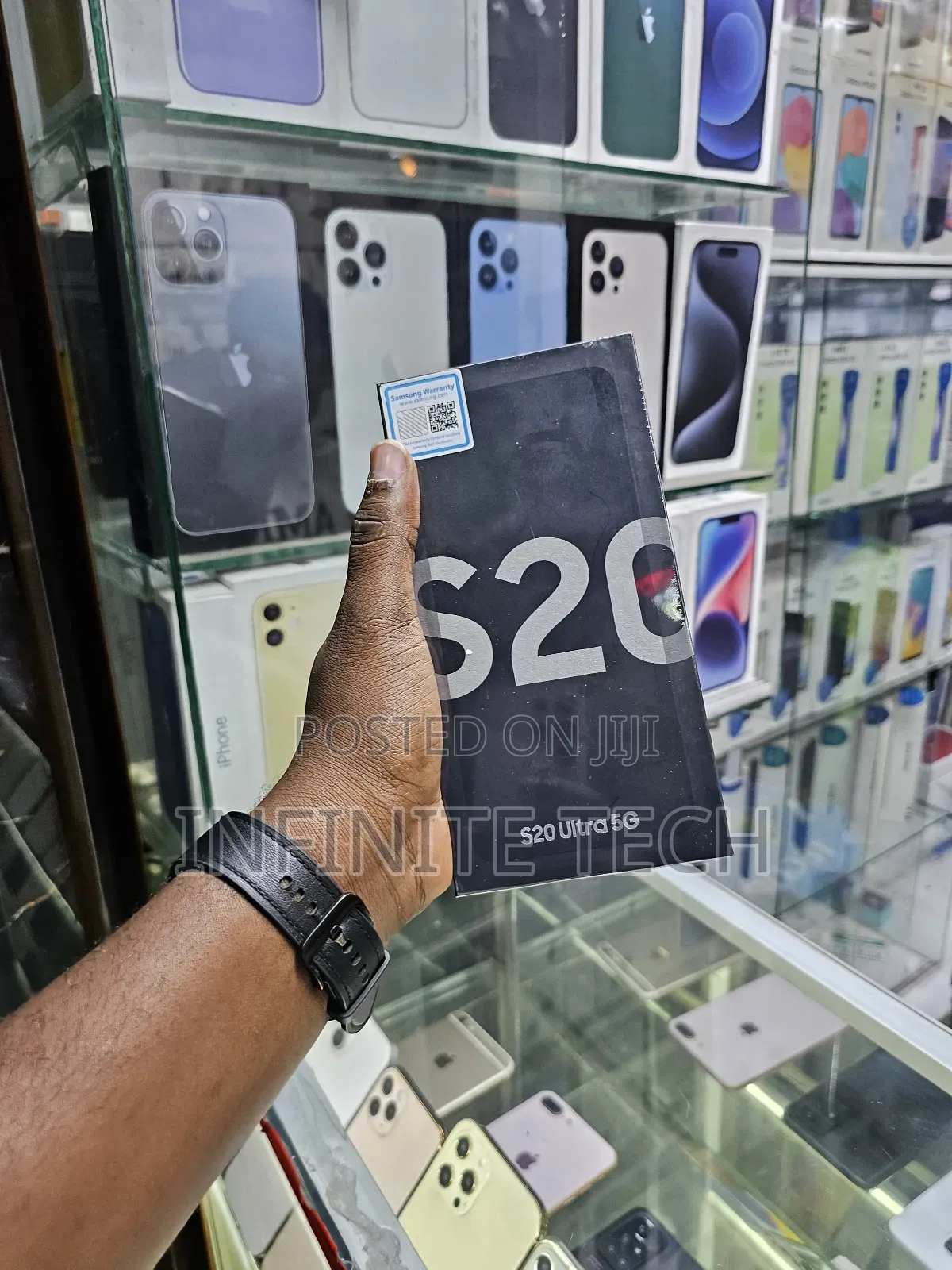 New Samsung Galaxy S20 Ultra 256 GB Black