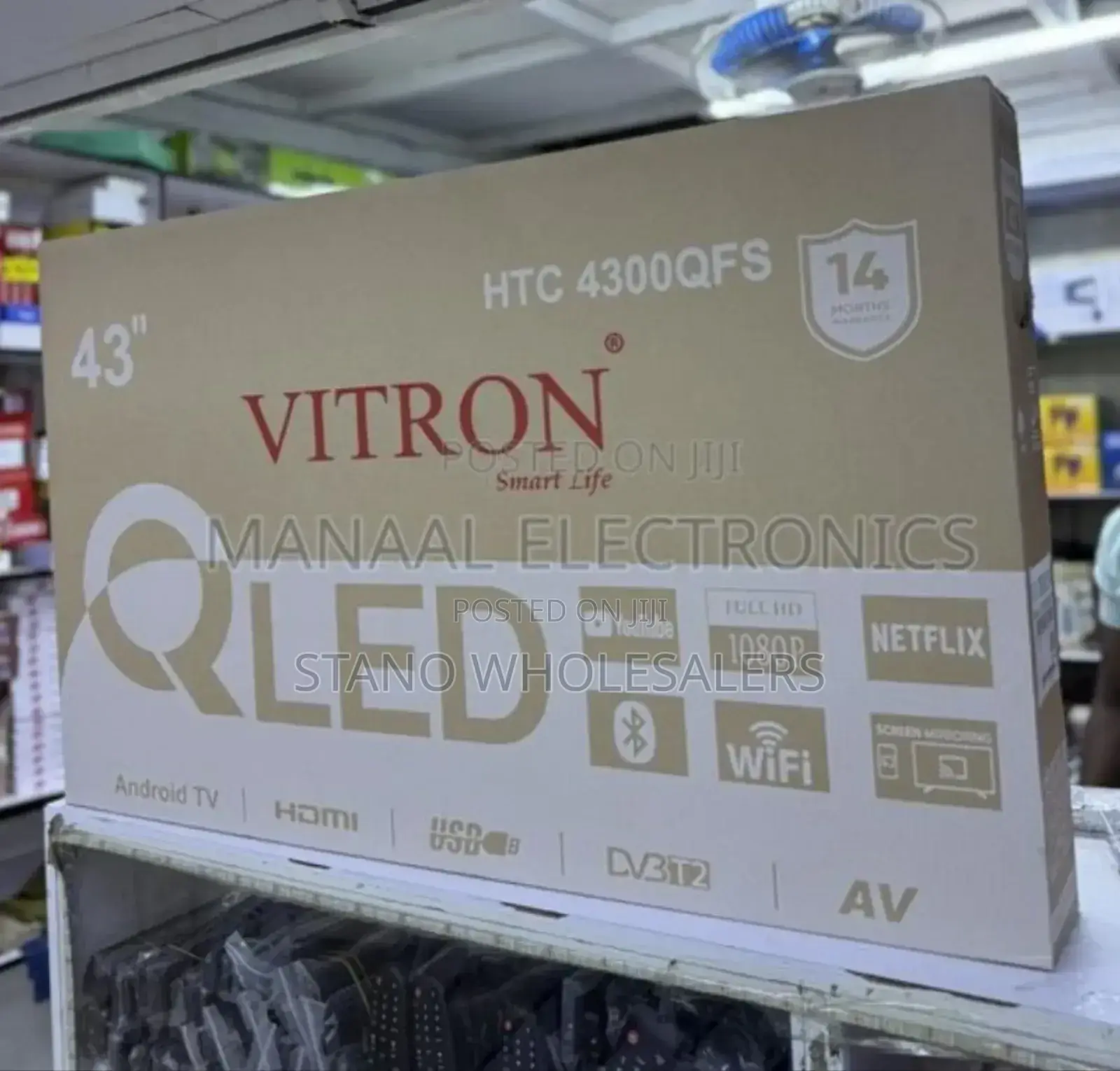 43 Inches Vitron Android Tv Qled