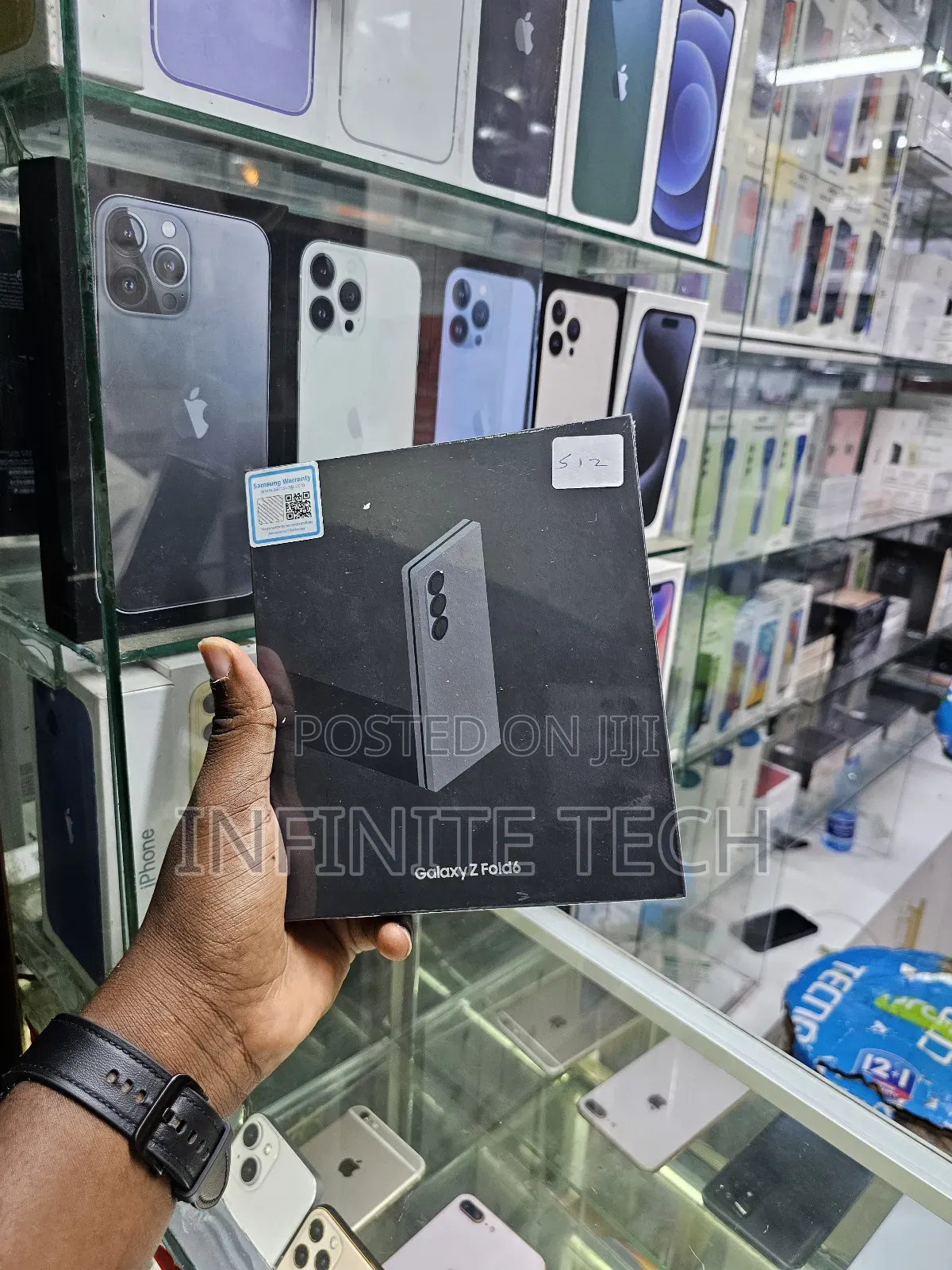 New Samsung Galaxy Z Fold6 256 GB Black