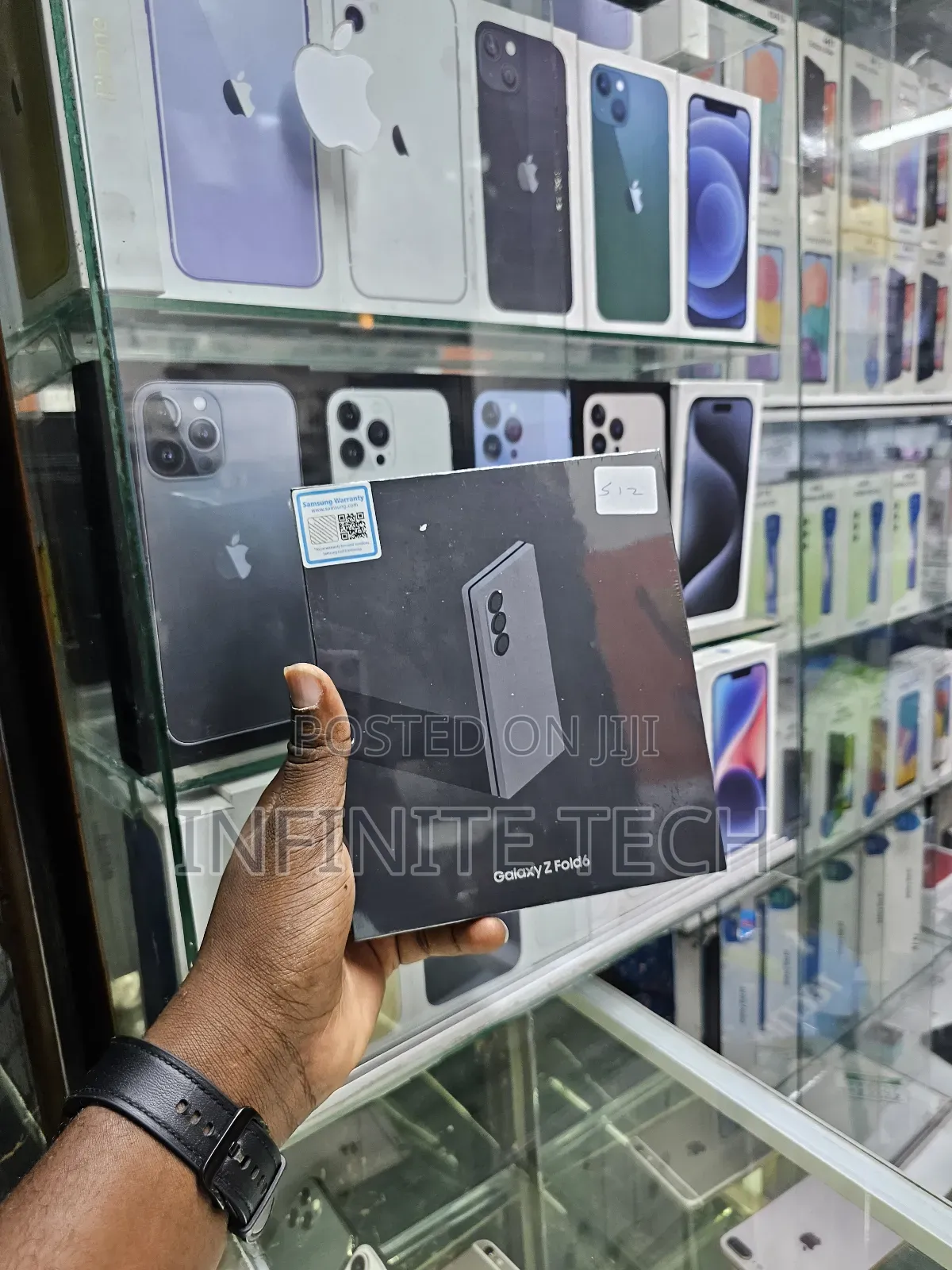 New Samsung Galaxy Z Fold6 256 GB Black
