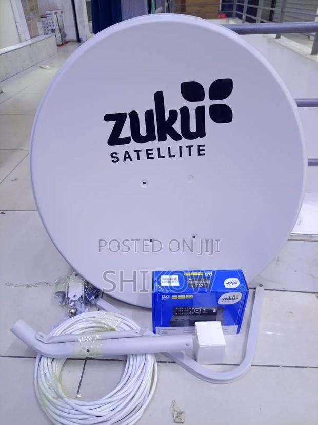 Zuku Satellite Tv Full Kit With Decoder