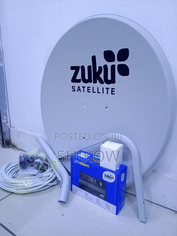 Zuku Tv Complete Dish and Decoder Set